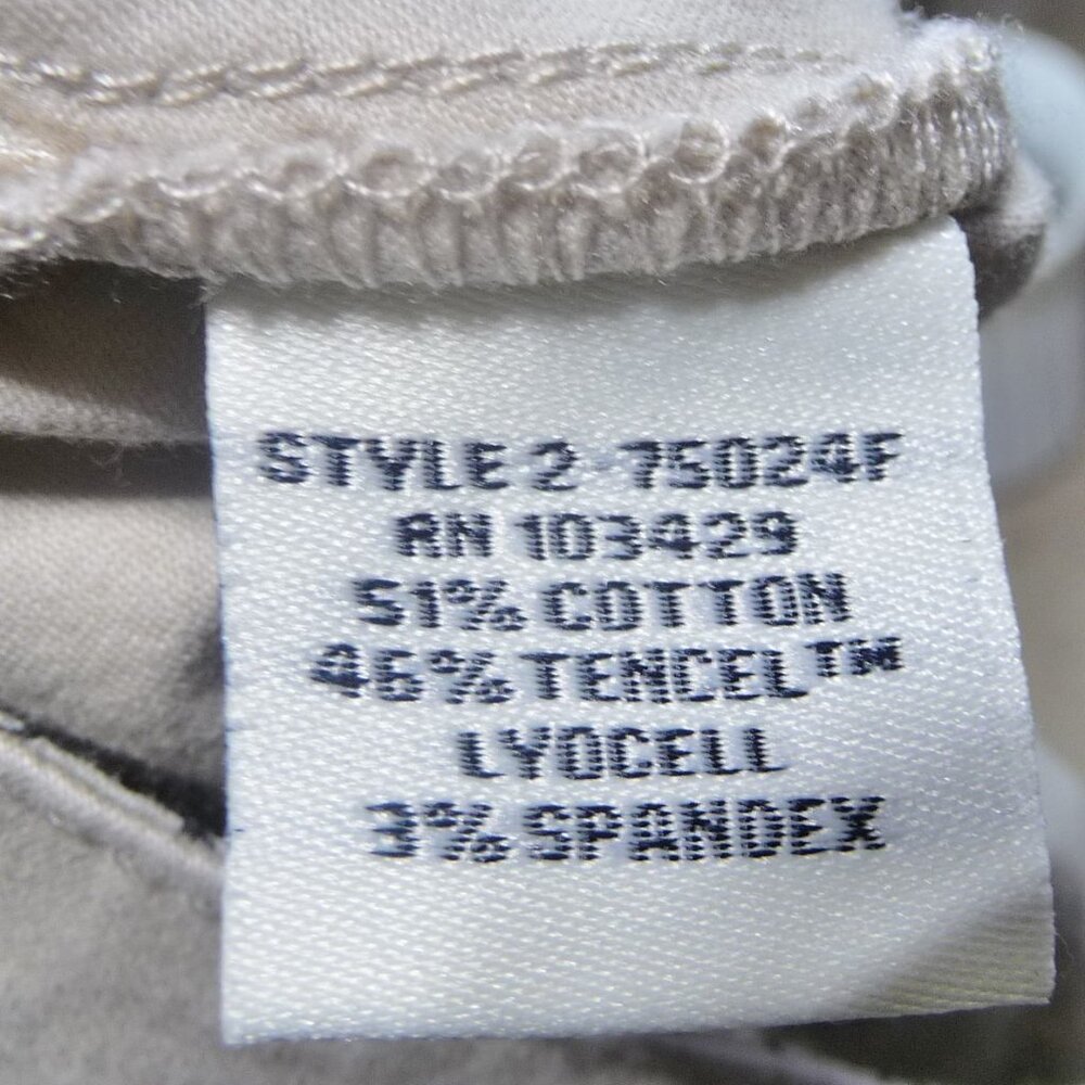 Cafe Marrakesh Lightweight Khaki Pants Size 8 - Picture 8 of 8